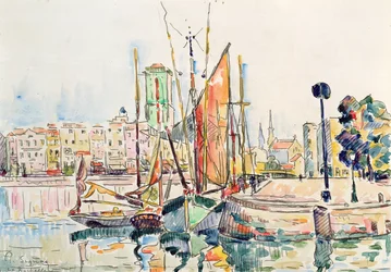 La Rochelle: Boote und Häuser